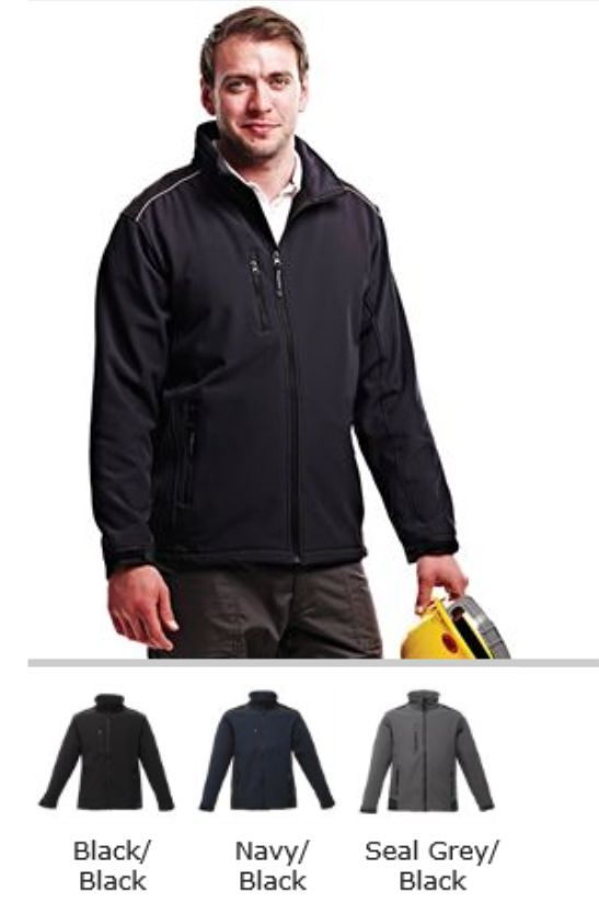 Regatta Professional RG158 Sandstorm Workwear Softshell - Click Image to Close